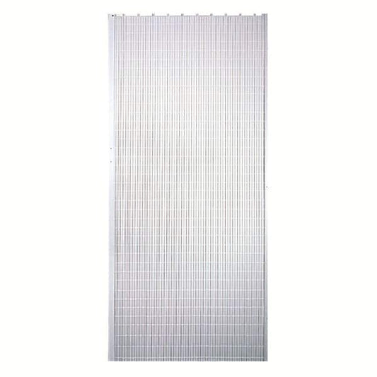 Accordion Door Horizon 32 in. x 80 in. White Vinyl Decorative With Hardware