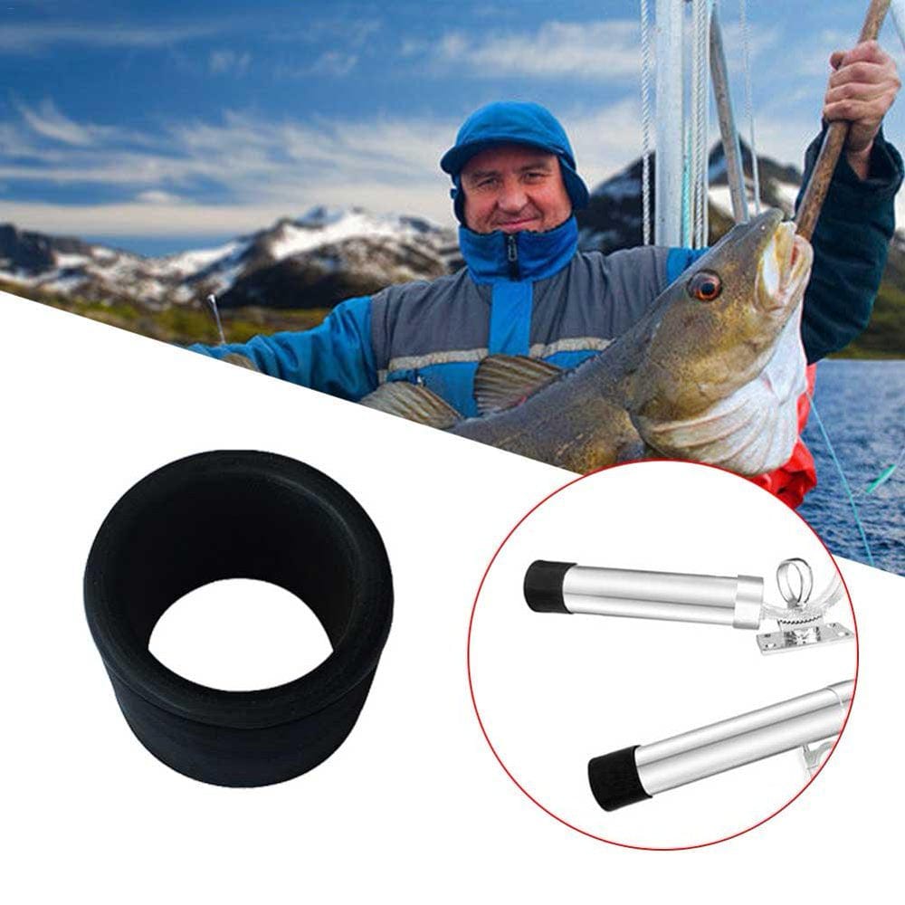 Younar Fish Scorpion Rubber Rod Holder Insert Cap Protectors Jacket Fishing Gear Accessory for Marine Boat Fishing Bait Board UV Stabilised