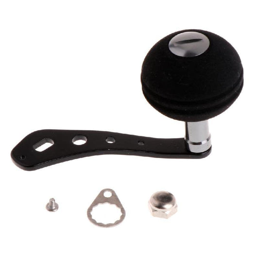 ZOYONE Fishing Handle Reel Single Knob Replacement Baitcasting Accessory Aluminum Alloy